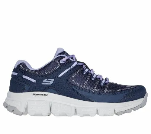 Summits AT 8211 Artists Bluff Navy Purple Women SKECHERS Lace Up