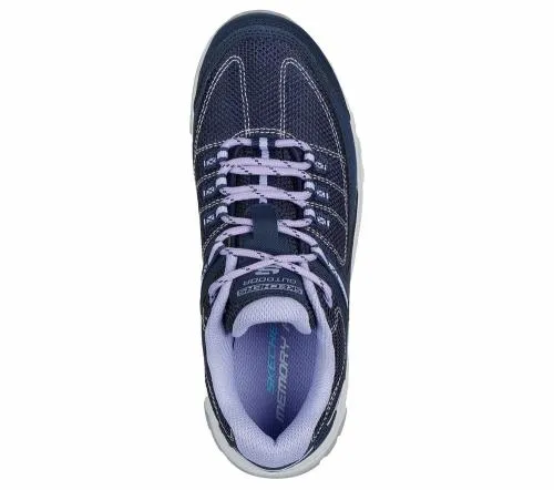 Summits AT 8211 Artists Bluff Navy Purple Women SKECHERS Lace Up