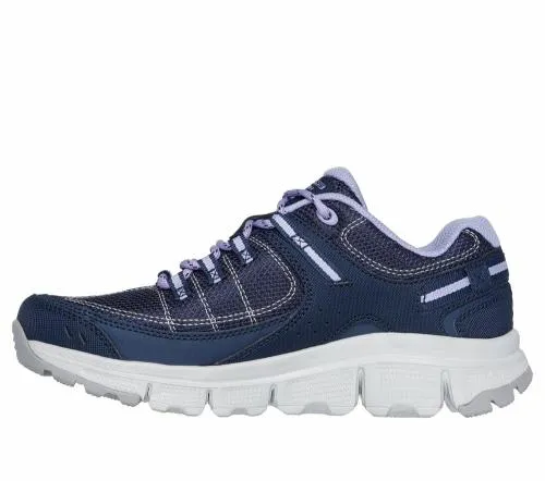 Summits AT 8211 Artists Bluff Navy Purple Women SKECHERS Lace Up
