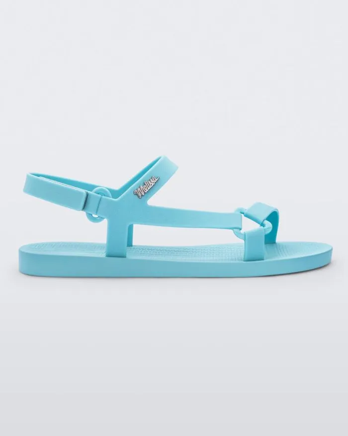 Sun Downtown Light Blue Women Melissa Sandals
