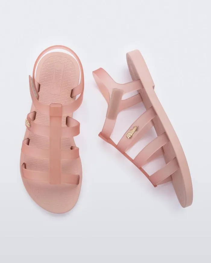 Sun Rodeo Light Pink Women Melissa Sandals