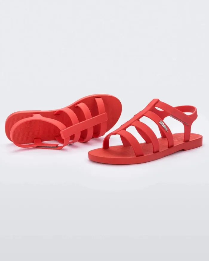 Sun Rodeo Red Women Melissa Sandals