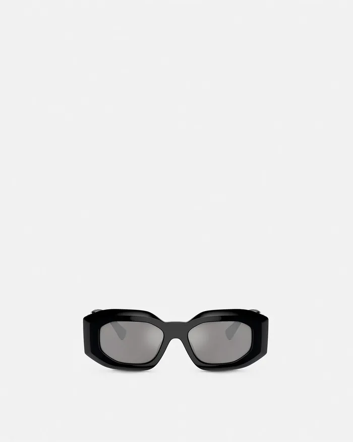Sunglasses MenWomen Versace Maxi Medusa Biggie Sunglasses Black