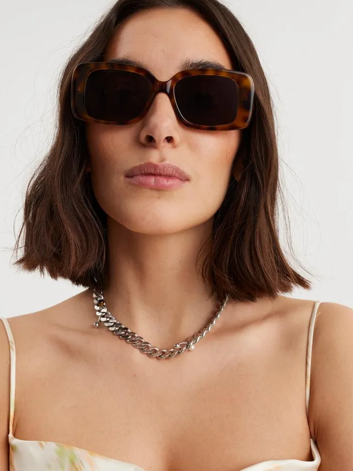 Sunglasses WomenMen Holzweiler Georg Frame Lt Brown Mix