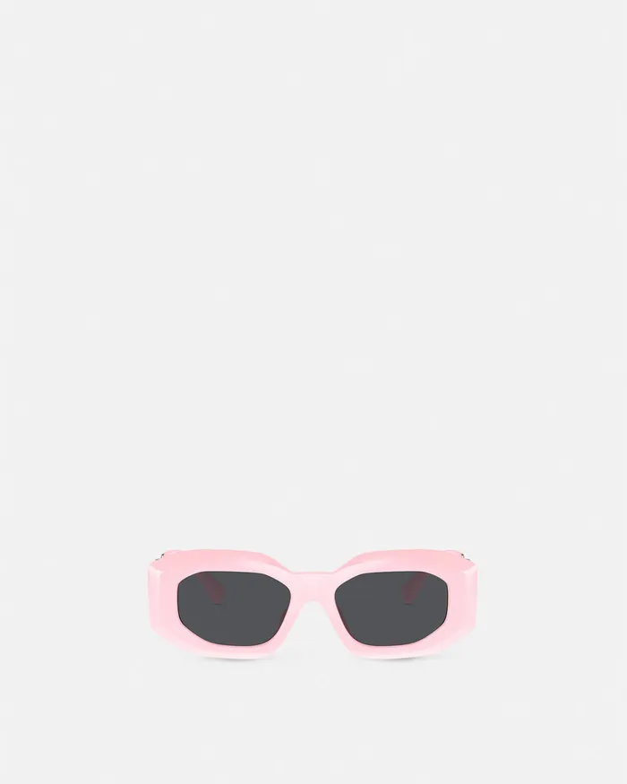 Sunglasses WomenMen Versace Maxi Medusa Biggie Sunglasses Pink