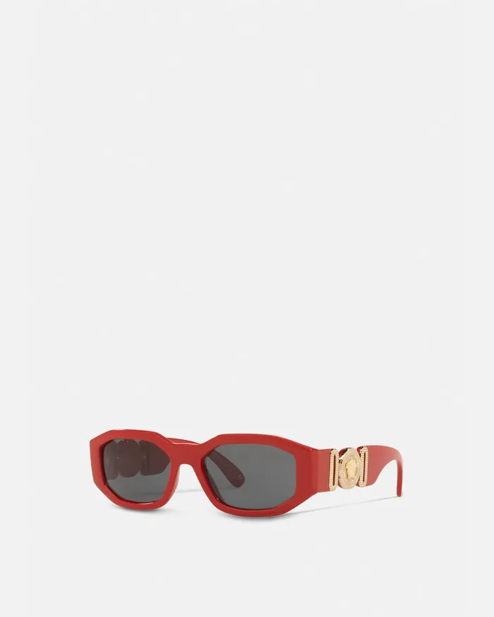 Sunglasses WomenMen Versace Medusa Biggie Sunglasses Red