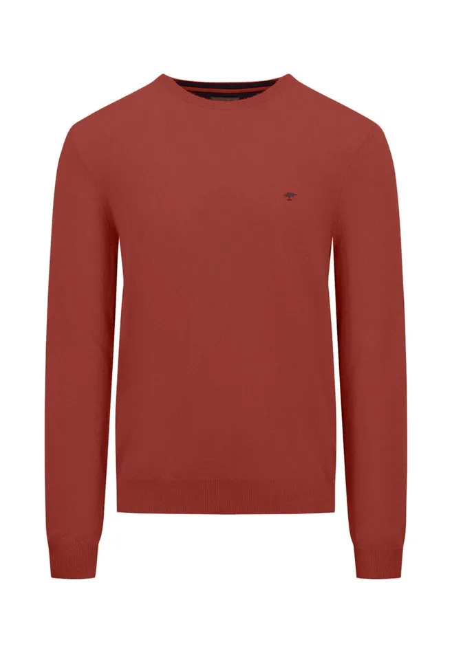 Sweater Men FYNCHHATTON Merinocashmere Sweater With A Round Neckline Cloud Bluenightlight Khakidark Emeraldgrass Greennavy