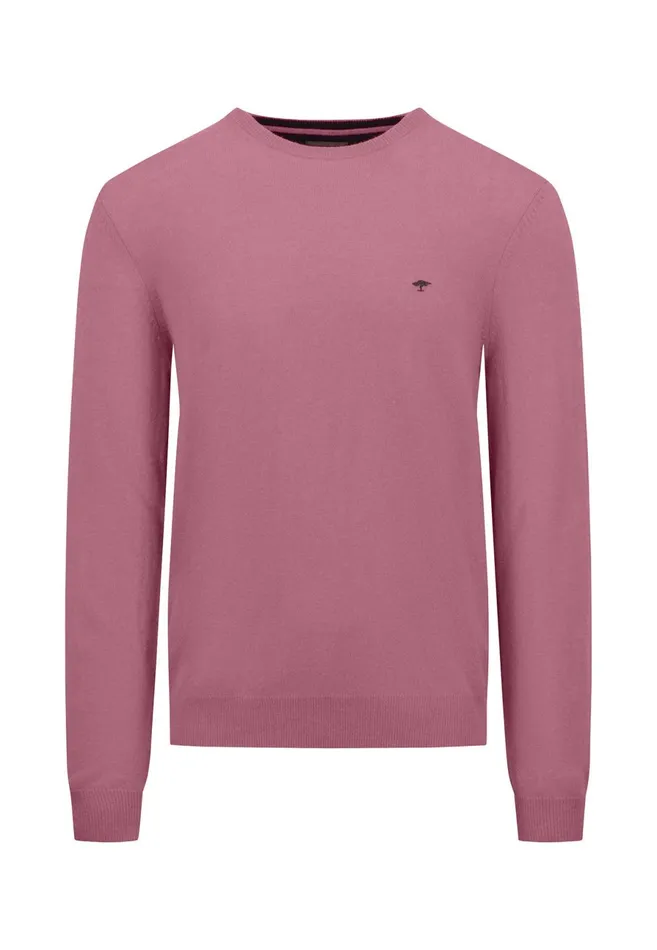 Sweater Men FYNCHHATTON Merinocashmere Sweater With A Round Neckline Cloud Bluenightlight Khakidark Emeraldgrass Greennavy