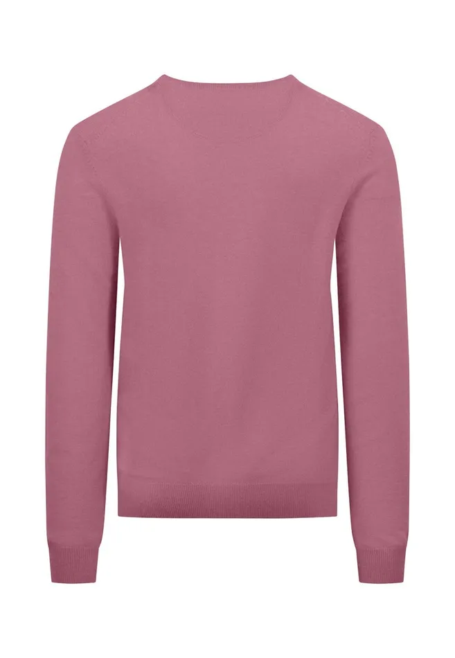 Sweater Men FYNCHHATTON Merinocashmere Sweater With A Round Neckline Cloud Bluenightlight Khakidark Emeraldgrass Greennavy