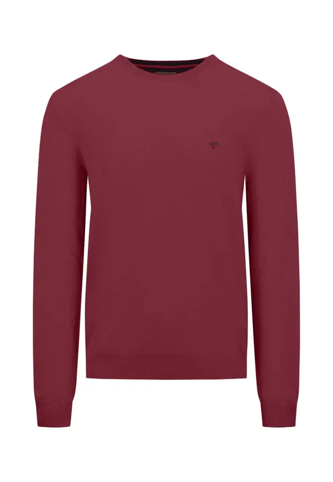 Sweater Men FYNCHHATTON Merinocashmere Sweater With A Round Neckline Cloud Bluenightlight Khakidark Emeraldgrass Greennavy