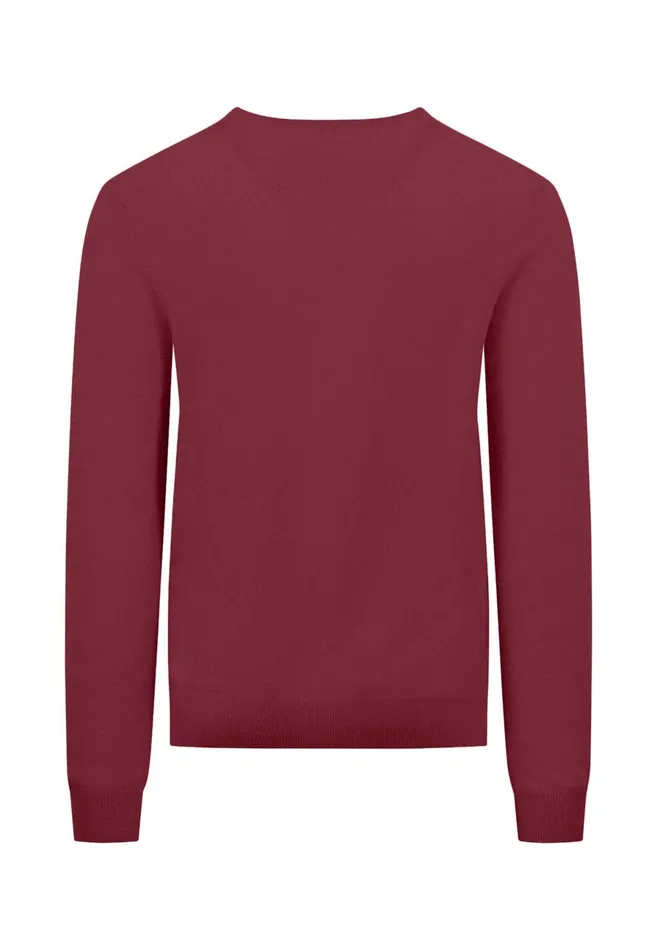 Sweater Men FYNCHHATTON Merinocashmere Sweater With A Round Neckline Cloud Bluenightlight Khakidark Emeraldgrass Greennavy