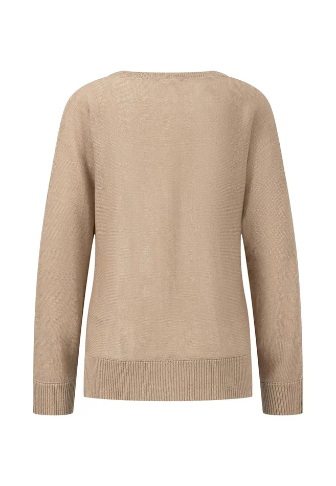 Sweater Women FYNCHHATTON Knitting Sweater Made Of Pure Linen Milksafari Beigereed Greenbright Apricot Sweater Women FYNCHHATTON Knitting Sweater Made Of Pure Linen Milksafari Beigereed Greenbright Apricot