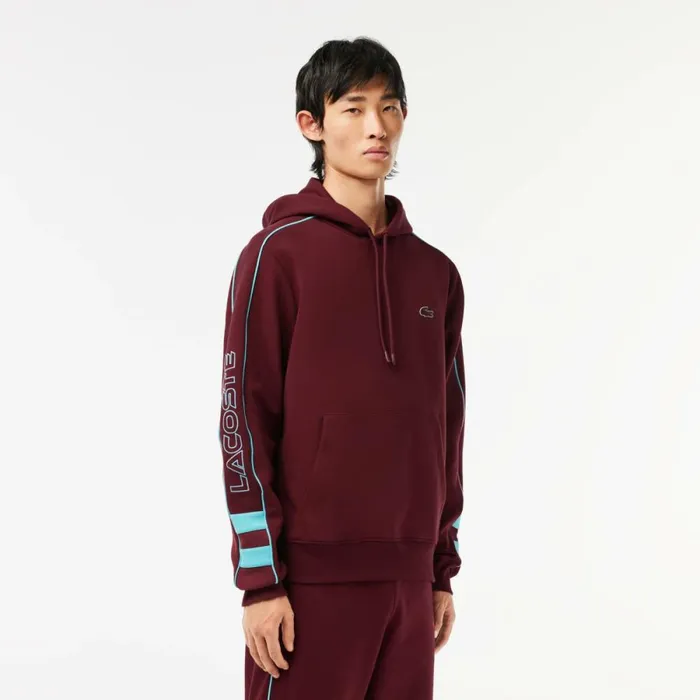 Sweaters and Sweatshirts Men Lacoste Men039s Contrast Details Hoodie Bordeaux Blue Ris Sweaters and Sweatshirts Men Lacoste Men039s Contrast Details Hoodie Bordeaux Blue Ris