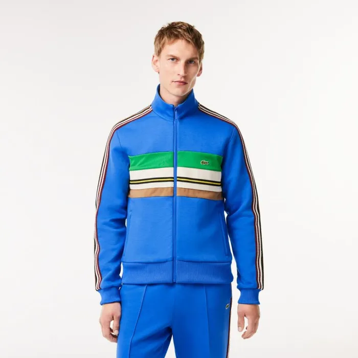 Sweaters and Sweatshirts Men Lacoste Men039s Made In France ZipUp Colorblock Sweatshirt Blue Siy Sweaters and Sweatshirts Men Lacoste Men039s Made In France ZipUp Colorblock Sweatshirt Blue Siy