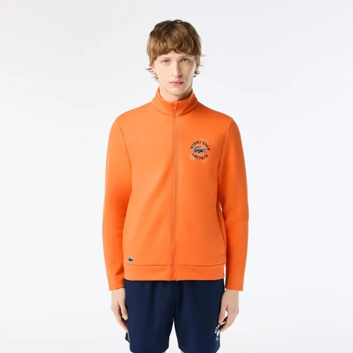 Sweaters and Sweatshirts Men Lacoste Men039s Miami Open Edition Tennis Sweatshirt Orange 5qp Sweaters and Sweatshirts Men Lacoste Men039s Miami Open Edition Tennis Sweatshirt Orange 5qp