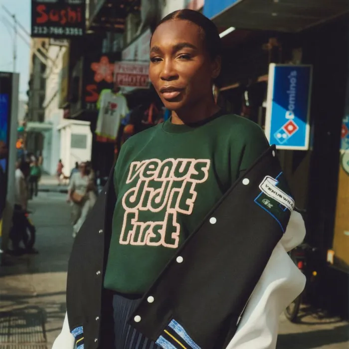 Sweaters and Sweatshirts MenWomen Lacoste Lacoste X EleVen By Venus Oversized Fleece Sweatshirt Dark Green Hce