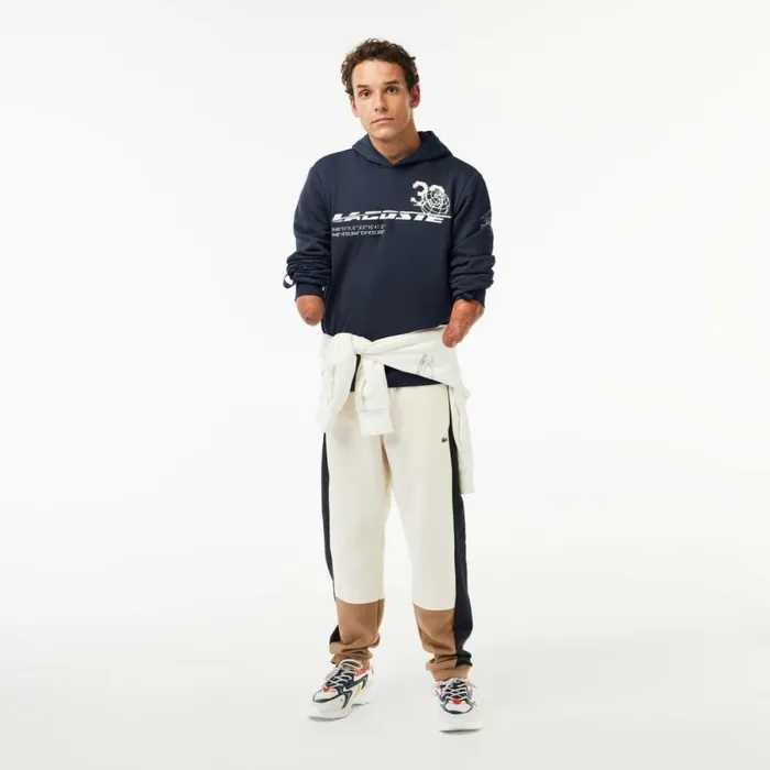 Sweaters and Sweatshirts MenWomen Lacoste Unisex Lacoste Sport X Tho Curin Cotton Sweatshirt Blue Kxe