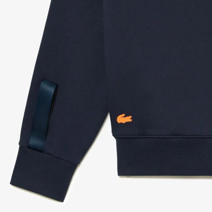 Sweaters and Sweatshirts MenWomen Lacoste Unisex Lacoste Sport X Tho Curin Cotton Sweatshirt Blue Kxe