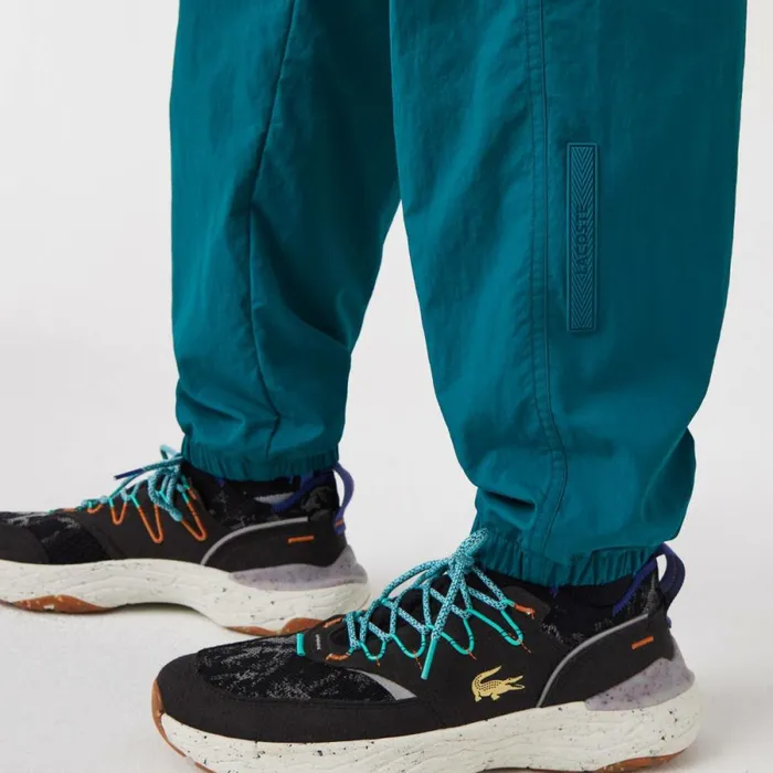 Sweatpants and Trousers Men Lacoste Men039s Heritage Regular Fit ColorBlock Joggers Green Purple Black N10