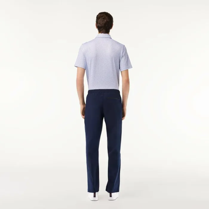 Sweatpants and Trousers Men Lacoste Men039s Stretch Waterproof Golf Pants Navy Blue 166