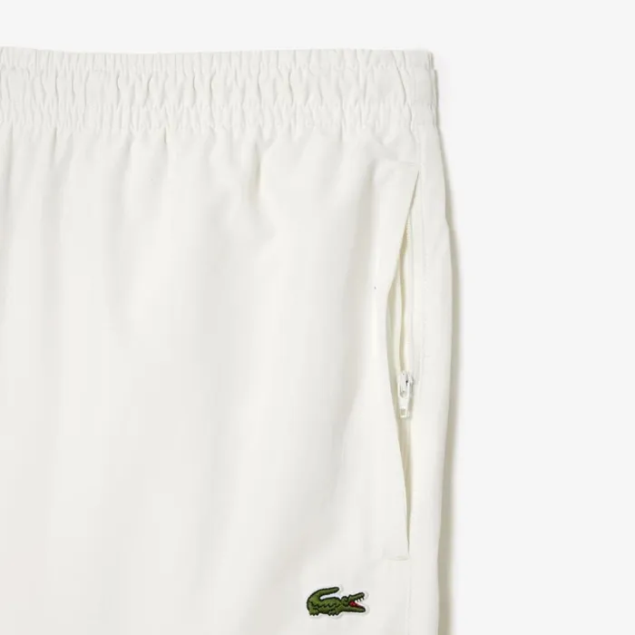 Sweatpants and Trousers Men Lacoste Men039s Waterproof Joggers White 70v