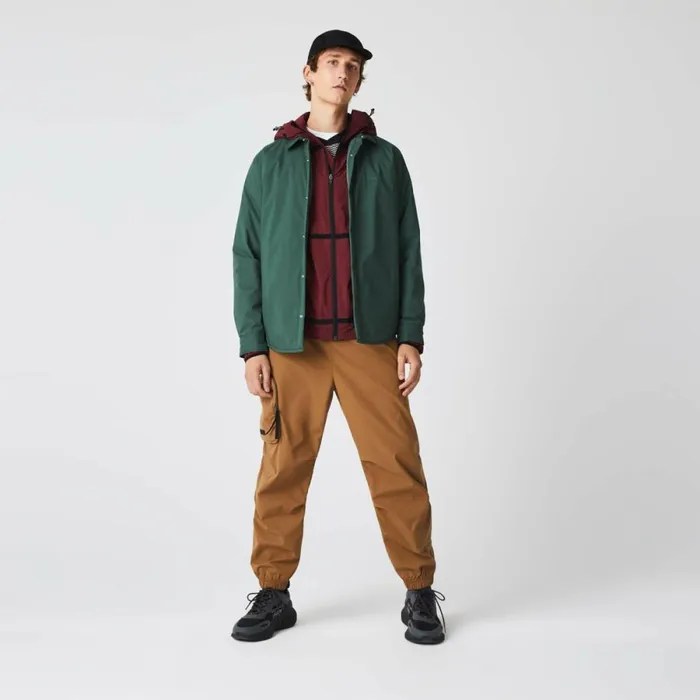 Sweatpants and Trousers MenWomen Lacoste Men039s Contrast Oversized Branding Joggers Brown Z0w