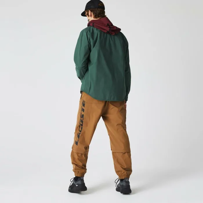 Sweatpants and Trousers MenWomen Lacoste Men039s Contrast Oversized Branding Joggers Brown Z0w