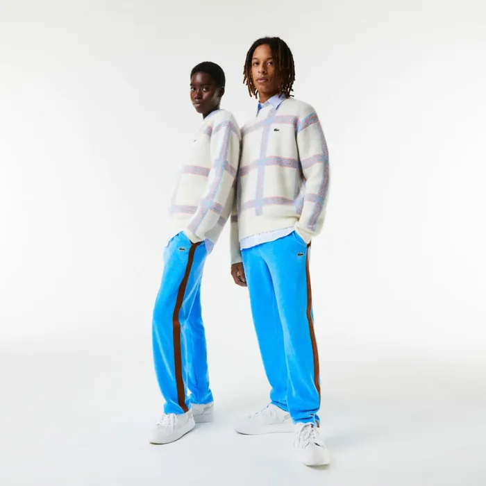 Sweatpants and Trousers MenWomen Lacoste Unisex Contrast Side Bands Sweatpants Blue 4xa Sweatpants and Trousers MenWomen Lacoste Unisex Contrast Side Bands Sweatpants Blue 4xa