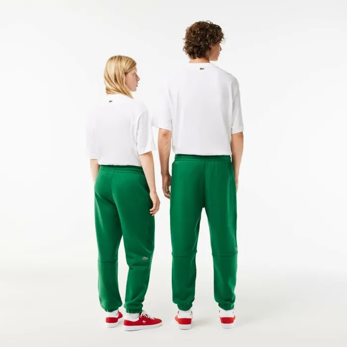 Sweatpants and Trousers MenWomen Lacoste Unisex Organic Cotton Fleece Sweatpants Rocket Green Cnq
