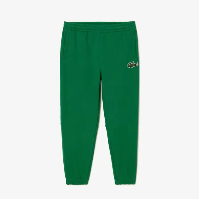 Sweatpants and Trousers MenWomen Lacoste Unisex Organic Cotton Fleece Sweatpants Rocket Green Cnq