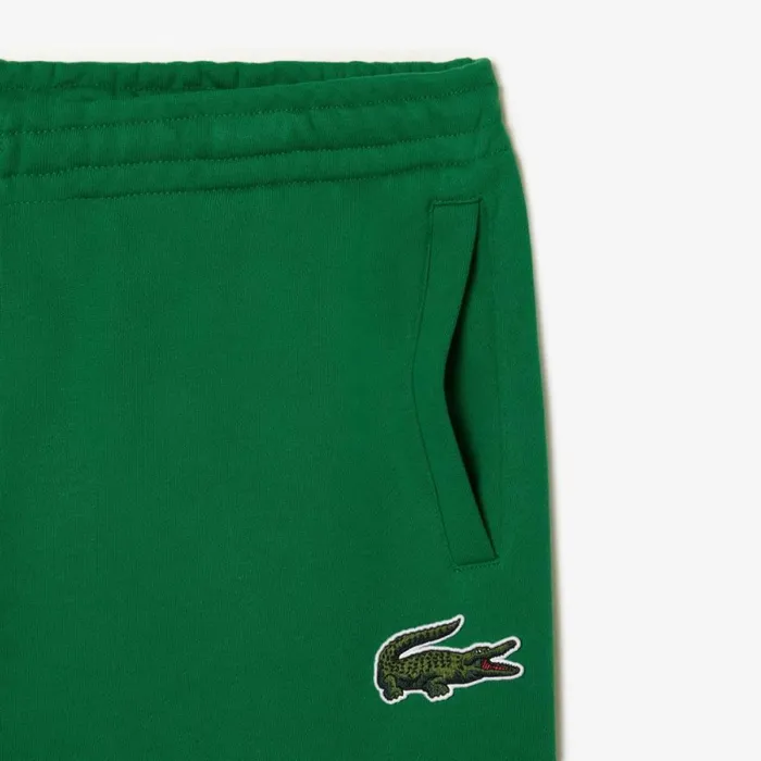 Sweatpants and Trousers MenWomen Lacoste Unisex Organic Cotton Fleece Sweatpants Rocket Green Cnq