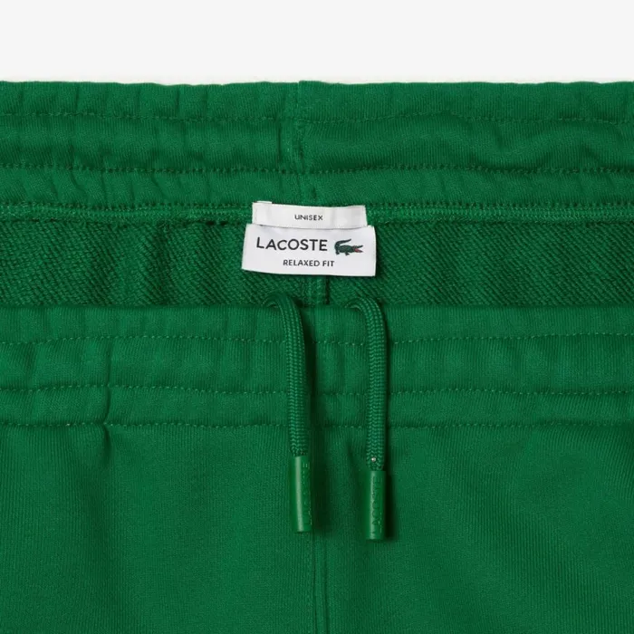 Sweatpants and Trousers MenWomen Lacoste Unisex Organic Cotton Fleece Sweatpants Rocket Green Cnq