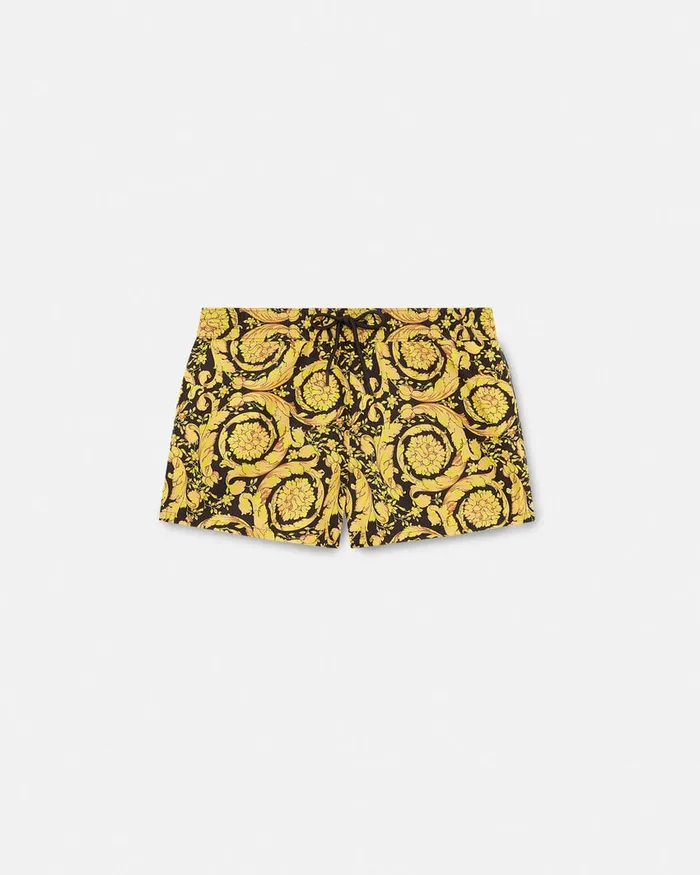 Swimwear Men Versace Barocco Swim Shorts Print