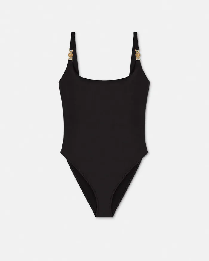 Swimwear Women Versace Medusa 03995 OnePiece Swimsuit Black