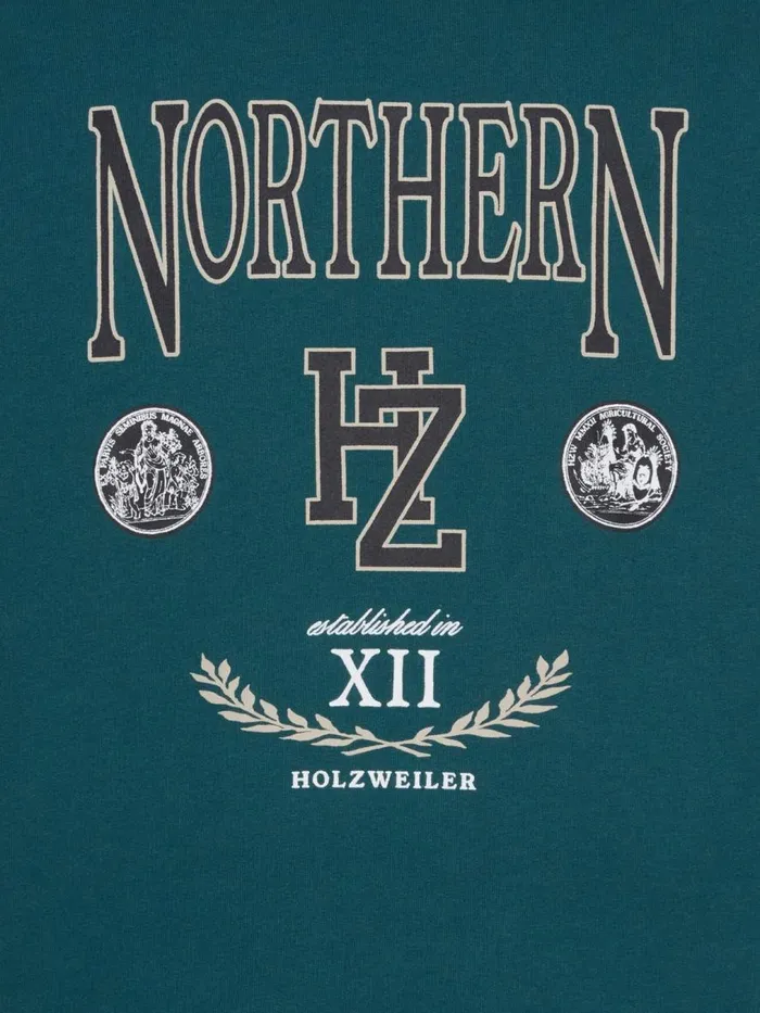 Tshirts and Sweats Men Holzweiler Atomic Northern Crew Dk Green
