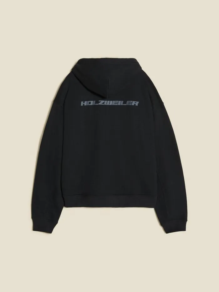 Tshirts and Sweats Men Holzweiler M Ceremony Zip Hoodie Black