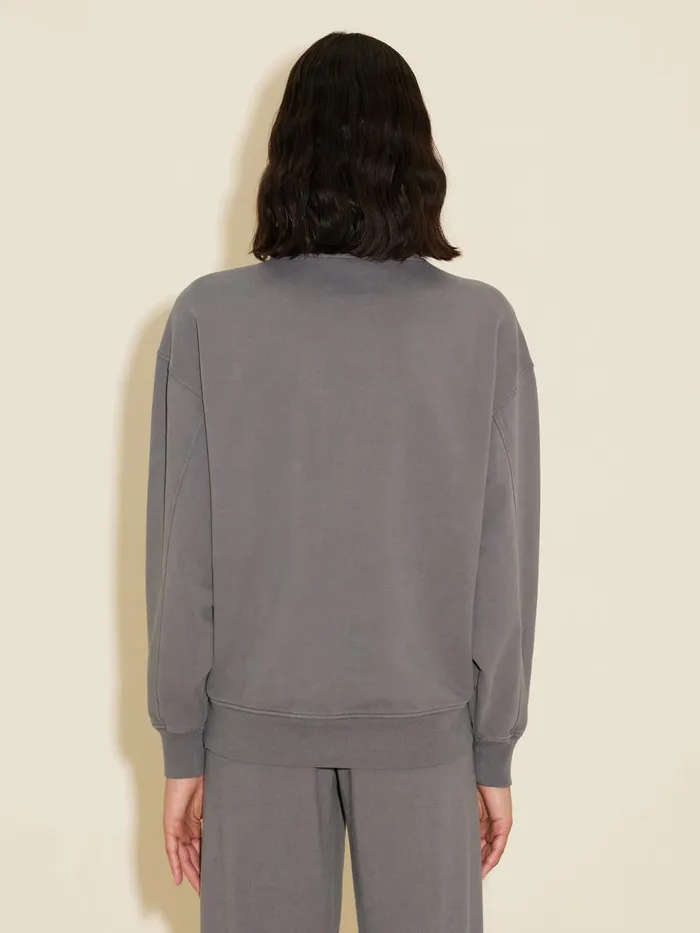 Tshirts and Sweats Women Holzweiler W Mezzanine Oslo Crew Grey