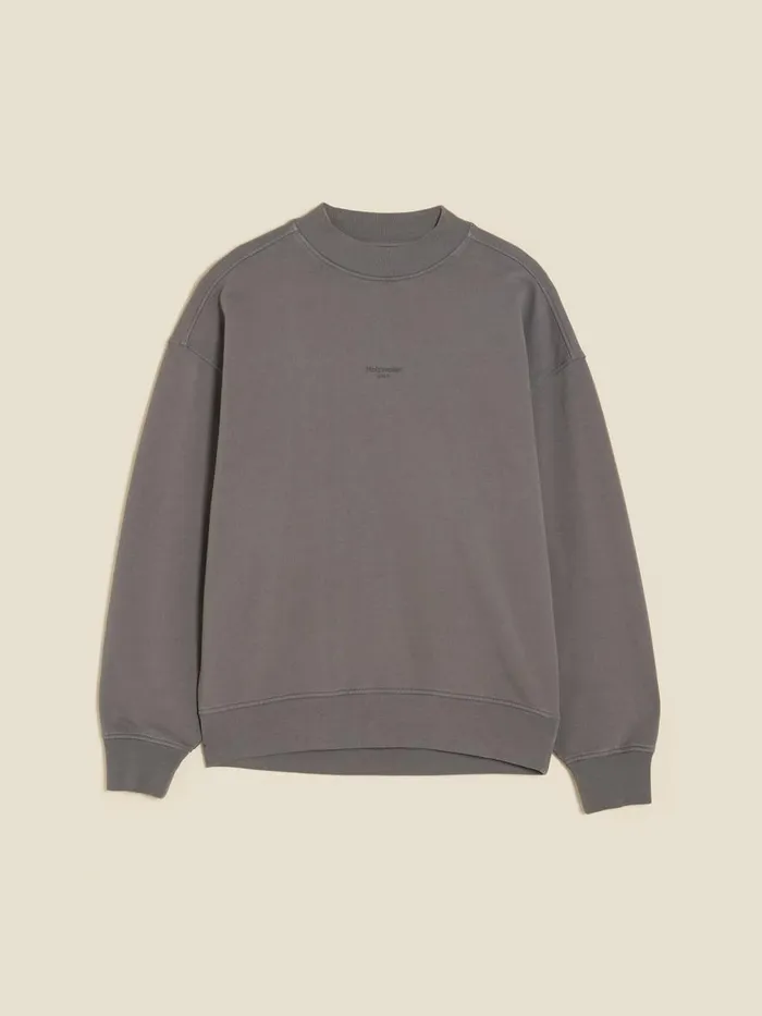 Tshirts and Sweats Women Holzweiler W Mezzanine Oslo Crew Grey