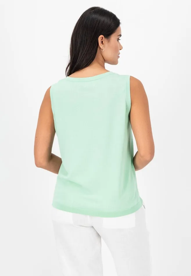Tshirts Women FYNCHHATTON Fashionable Basic Knicktop Summer Lavenderfuchsia Pinkfresh Mint