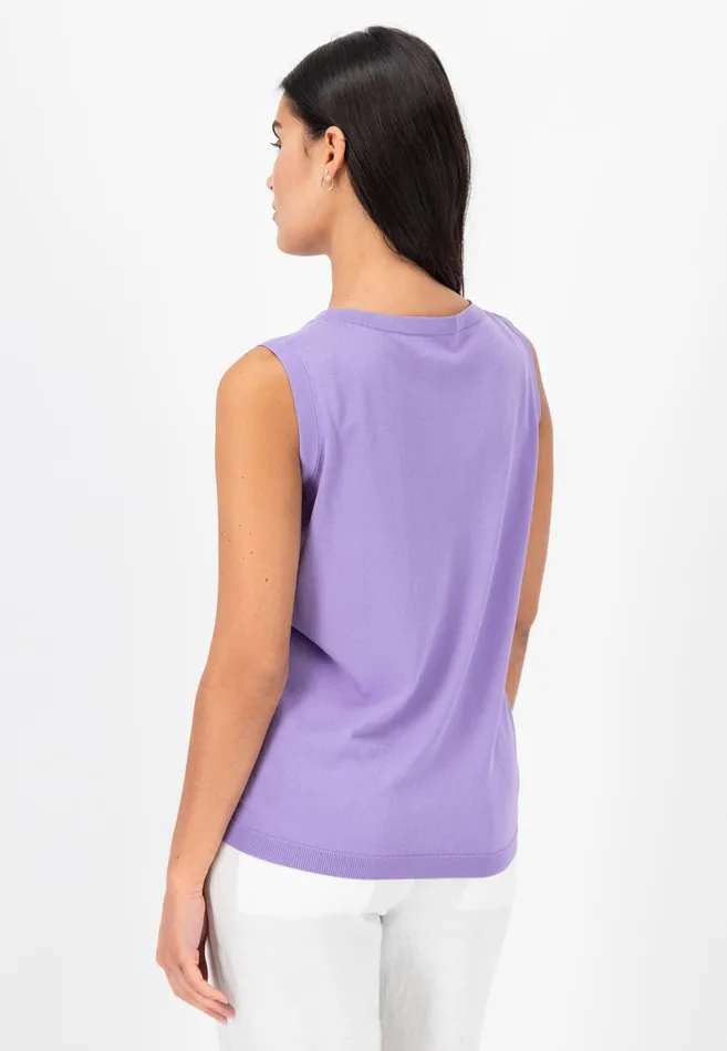 Tshirts Women FYNCHHATTON Fashionable Basic Knicktop Summer Lavenderfuchsia Pinkfresh Mint