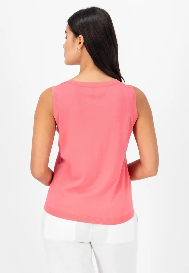 Tshirts Women FYNCHHATTON Fashionable Basic Knicktop Summer Lavenderfuchsia Pinkfresh Mint