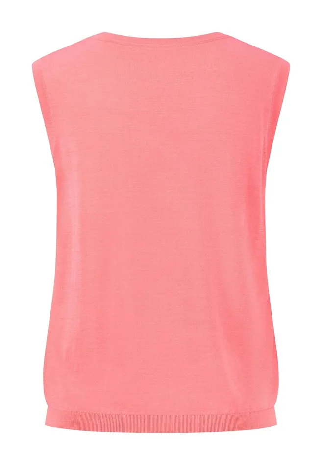 Tshirts Women FYNCHHATTON Fashionable Basic Knicktop Summer Lavenderfuchsia Pinkfresh Mint
