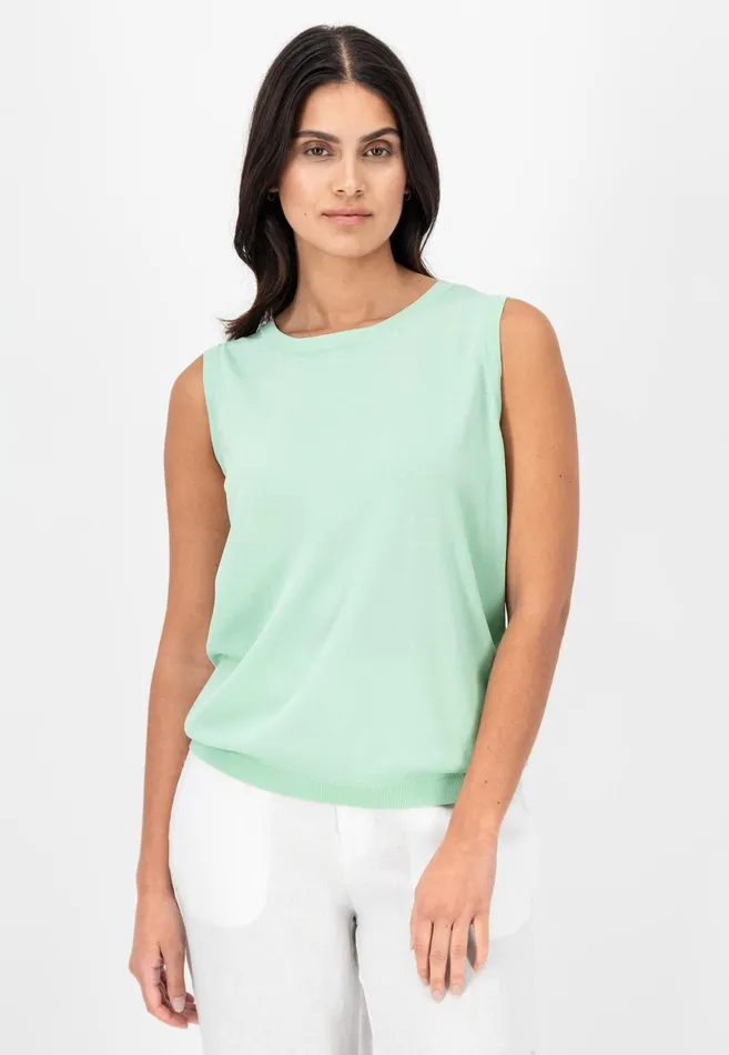 Tshirts Women FYNCHHATTON Fashionable Basic Knicktop Summer Lavenderfuchsia Pinkfresh Mint