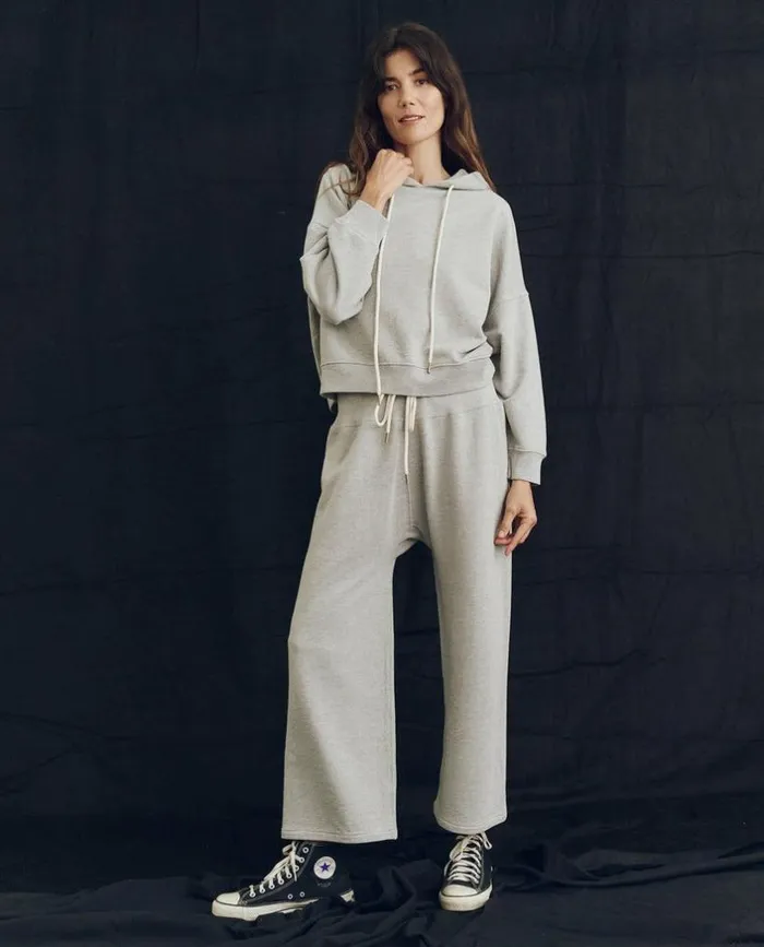 Tees and Sweats The Great The Relay Sweatpant Lofty Heather Grey