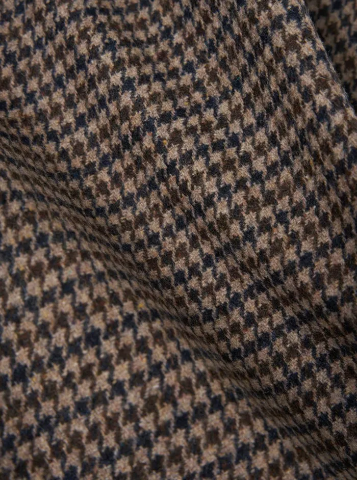 Top Coat In StoneNavy Carde Tweed Men Universal Works Coats and Outerwear