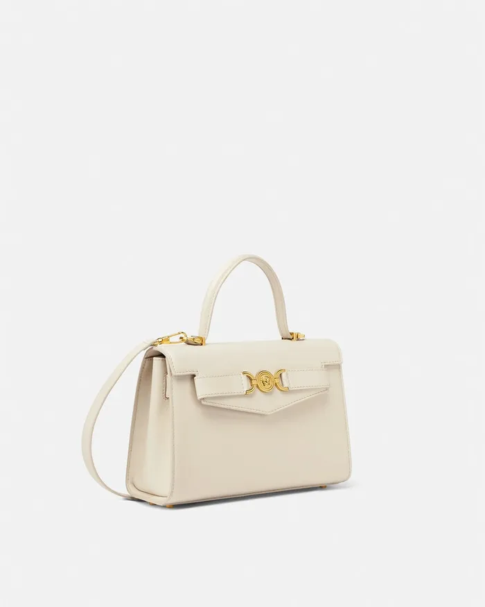 Top Handle Women Versace Medusa 03995 Handbag Beige