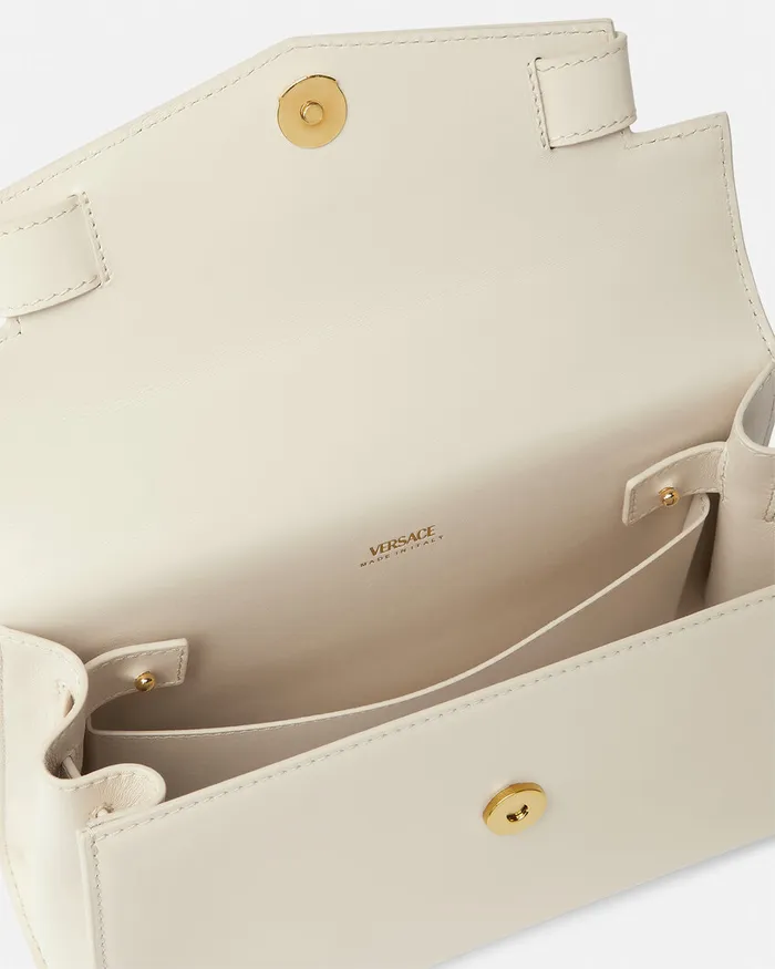 Top Handle Women Versace Medusa 03995 Handbag Beige