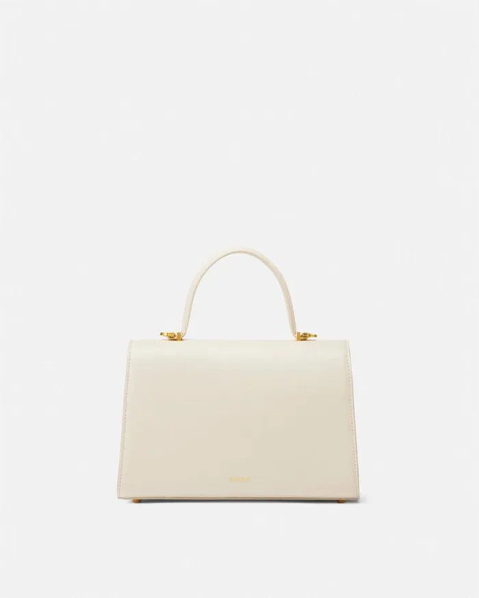Top Handle Women Versace Medusa 03995 Handbag Beige