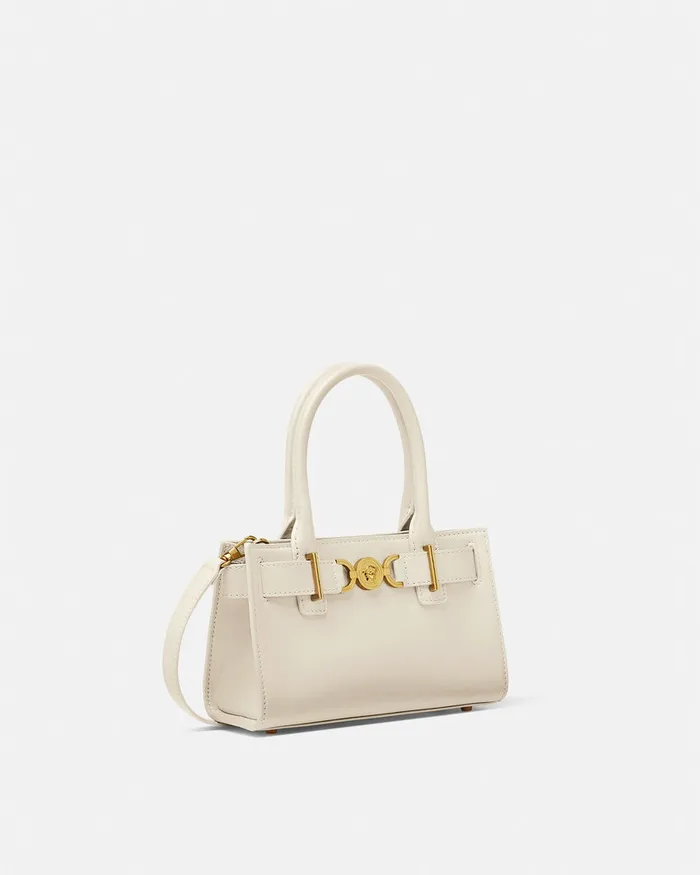 Totes Women Versace Medusa 03995 Small Tote Bag Beige