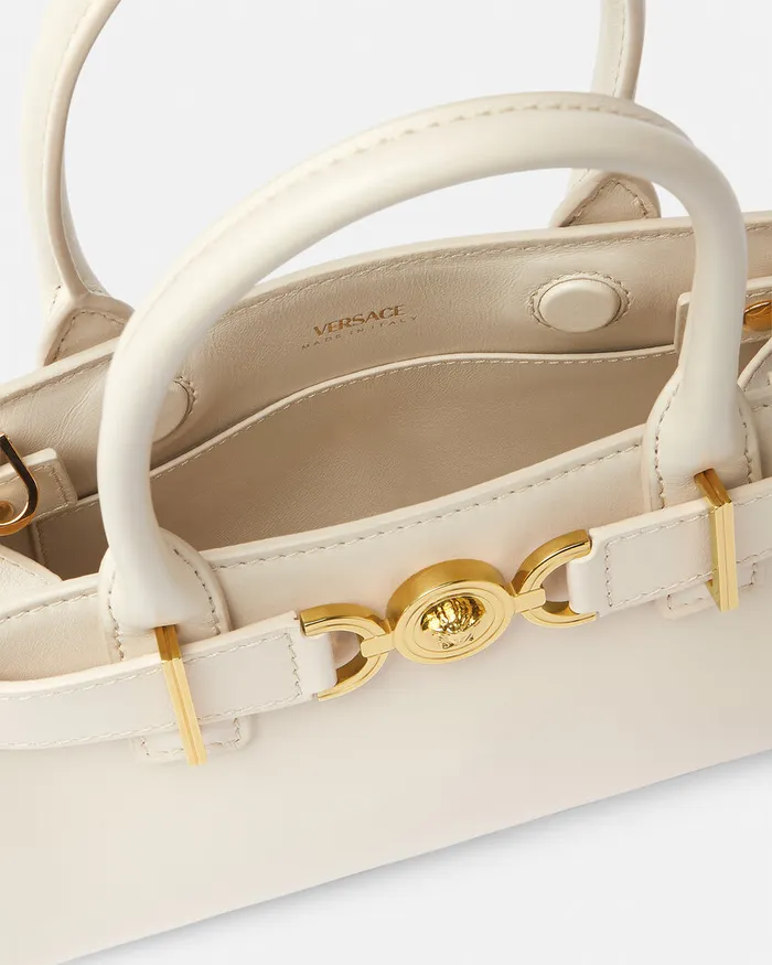 Totes Women Versace Medusa 03995 Small Tote Bag Beige